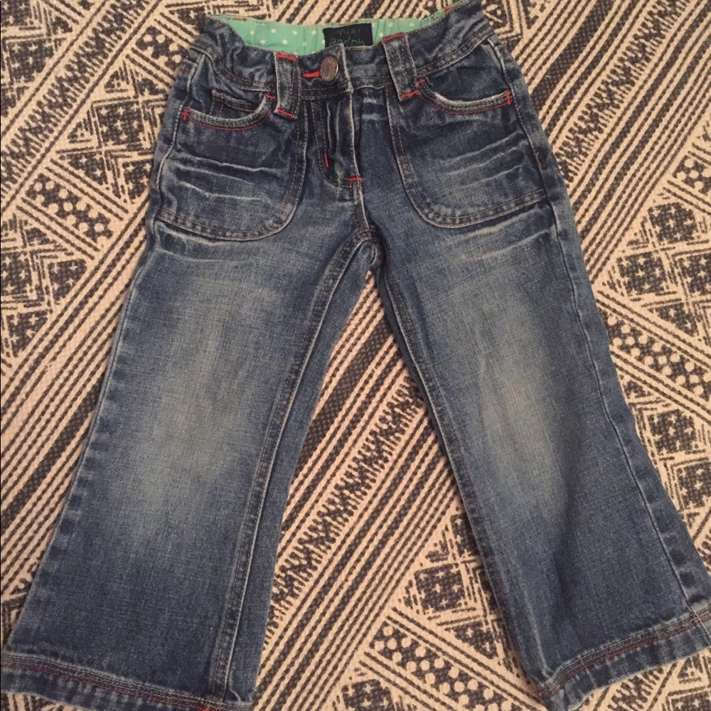 Mini Boden wide leg/sailor jeans